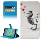 For Galaxy A5(2016) Squirrel Pattern Leather Case with Holder, Card Slots & Wallet