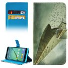 For Galaxy A5(2016) Plane Pattern Leather Case with Holder, Card Slots & Wallet