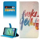 For Galaxy A5(2016) Lucky Pattern Leather Case with Holder, Card Slots & Wallet