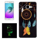 For Galaxy A5(2016) Noctilucent Wind Chimes Pattern IMD Soft TPU Back Cover Case