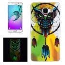 For Galaxy A5(2016) Noctilucent Owl Pattern IMD Soft TPU Back Cover Case