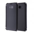 For Galaxy A5(2017) Black Flip Leather Case with Sleep / Wake-up Function
