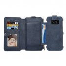 For Galaxy A5(2017) Dark Blue Sheep Bar Material Universal Detachable Back Case