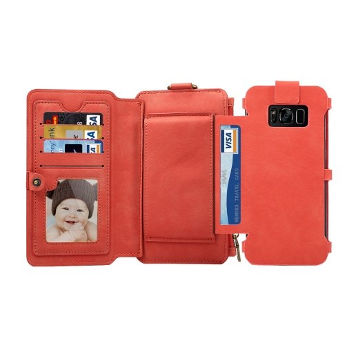 For Galaxy A5(2017) Red Sheep Bar Material Universal Detachable Back Case