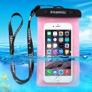 For Galaxy A5 & More HAWEEL Pink Universal Waterproof Bag with Lanyard