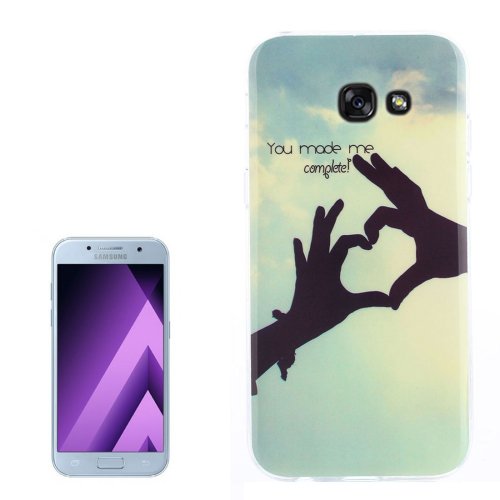For Galaxy A5 (2017) / A520 Love Pattern TPU Back Case