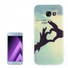 For Galaxy A5 (2017) / A520 Love Pattern TPU Back Case
