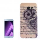 For Galaxy A5 (2017) / A520 Note and Owl  Pattern TPU Back Case