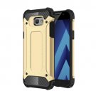 For Galaxy A5(2017) Gold Tough Armor TPU + PC Combination Case