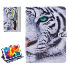 For Galaxy Tab E 8.0 Tiger Pattern Flip Leather Case with Holder & Card Slots & Wallet