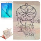 For Galaxy Tab A 9.7 Windbell Pattern Flip Leather Case with Holder, Card Slots & Wallet