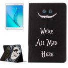 For Galaxy Tab A 9.7 All Mad Pattern Horizontal Flip Leather Case with Holder