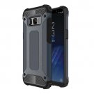 For Galaxy S8+ Dark Blue Tough Armor TPU + PC Combination Case