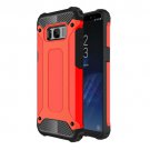 For Galaxy S8+ Red Tough Armor TPU + PC Combination Case
