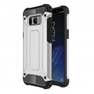 For Galaxy S8+ Silver Tough Armor TPU + PC Combination Case