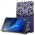 For Galaxy Tab A 7.0 Vintage Pattern Flip Leather Case with 3-folding Holder