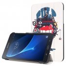 For Galaxy Tab A 7.0 Cartoon Pattern Flip Leather Case with 3-folding Holder