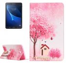 For Galaxy Tab A 7.0 Cottage Pattern Horizontal Flip Leather Case with Holder