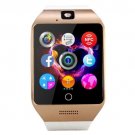 White + Gold Q18S 1.54 inch IPS Screen MTK6260A Bluetooth 3.0 Smart Watch