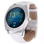 K89 Design Leather Band Bluetooth 4.0 Heart Rate Smart Watch - 3 colors