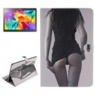 For Tab S 10.5 Sexy Girl Pattern Leather Case with Holder & Card Slots & Wallet