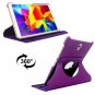 For Tab S 8.4/T700 Litchi Smart Cover Leather Case with 2 Gears Rotating Holder - # Colors