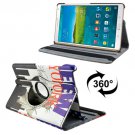 For Tab S 8.4/T700 Statue of Liberty Smart Cover Leather Case with Rotating Holder