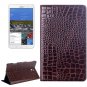 For Tab S 8.4/T700 Crocodile Texture Flip Leather Case with Holder - # Colors