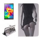 For Galaxy Tab S 8.4 Sexy Girl Pattern Leather Case with Holder, Card Slots & Wallet