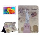 For Galaxy Tab 4 / 10.1 Statue of Liberty Pattern Leather Case with Holder