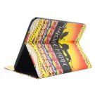 For Galaxy Tab 4 / 10.1 Hakuna Matata Pattern Leather Case with Holder, Card Slots & Wallet
