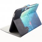 For Galaxy Tab 4 / 10.1 Tower Pattern Leather Case with Holder, Card Slots & Wallet