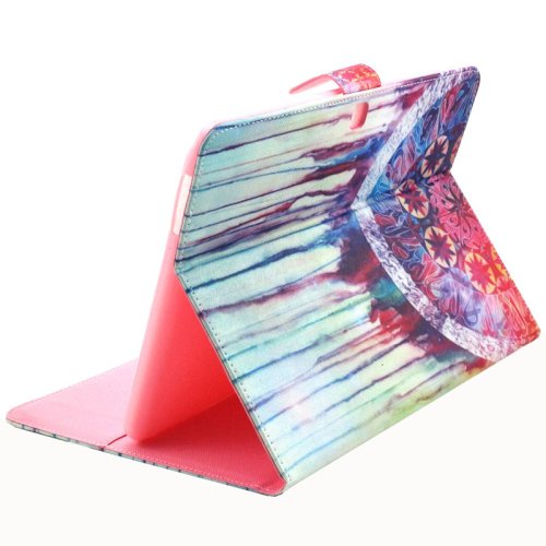 For Galaxy Tab 4 / 10.1 Wind Bell Pattern Leather Case with Holder, Card Slots & Wallet