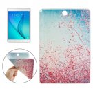 For Galaxy Tab 4 / 10.1 Red Flower Tree Pattern TPU Protective Case