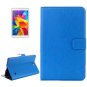 For Galaxy Tab 4 / 8.0 Crazy Horse Texture Leather Case with Card Slots & Holder - # Colors
