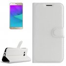 For Galaxy J5 (2016) Litchi Leather Case with Holder, Card Slots & Wallet - # Colors