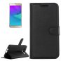 For Galaxy J5 (2016) Litchi Leather Case with Holder, Card Slots & Wallet - # Colors