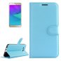 For Galaxy J5 (2016) Litchi Leather Case with Holder, Card Slots & Wallet - # Colors