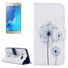 For Galaxy J5 (2016) Dandelion Pattern Leather Case with Holder, Card Slots & Wallet