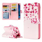 For Galaxy J5 (2016) Flower Pattern Flip Leather Case with 9 Card Slots, Wallet & Holder