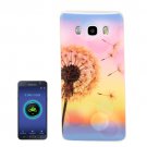 For Galaxy J5 (2016) Dandelion Pattern Soft TPU Protective Case Back Cover