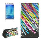 For Galaxy J7 (2016) Meteor Pattern Flip Leather Case with Holder, Card Slots & Wallet