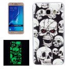 For Galaxy J7 (2016) Noctilucent Ghost Pattern IMD Workmanship Soft TPU Back Cover Case
