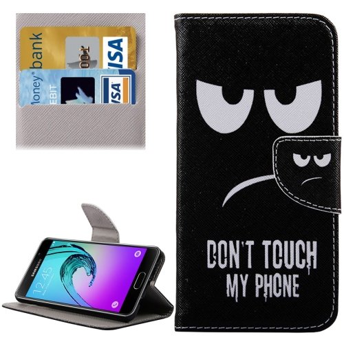 For Galaxy A3(2016) TOUCH Pattern Flip Leather Case with Holder, Card Slots & Wallet