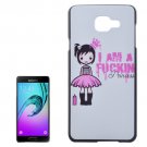 For Galaxy A3(2016) Fucking Princess Pattern PC Protective Case