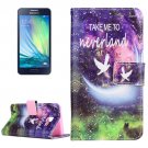 For Galaxy A3(2016) Neverland Pattern Flip Magnetic Leather Case with Holder, Card Slots & Wallet