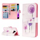 For Galaxy A3(2016) Dandelion Pattern Flip Leather Case with 9 Card Slots, Wallet & Holder