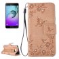 For Galaxy A3(2016) Diamond Butterfly Leather Case with Holder, Card Slots & Wallet - # Colors