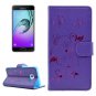For Galaxy A3(2016) Bronzing Butterfly Leather Case with Holder, Card Slots & Wallet - # Colors