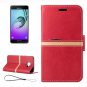 For Galaxy A3(2016) Crazy Horse Leather Case with Holder, Card Slots & Wallet - # Colors